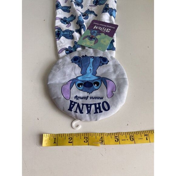 Disney Lilo Stitch Kitchen Hanging Towel Ohana Means Family NEW - Picture 8 of 11